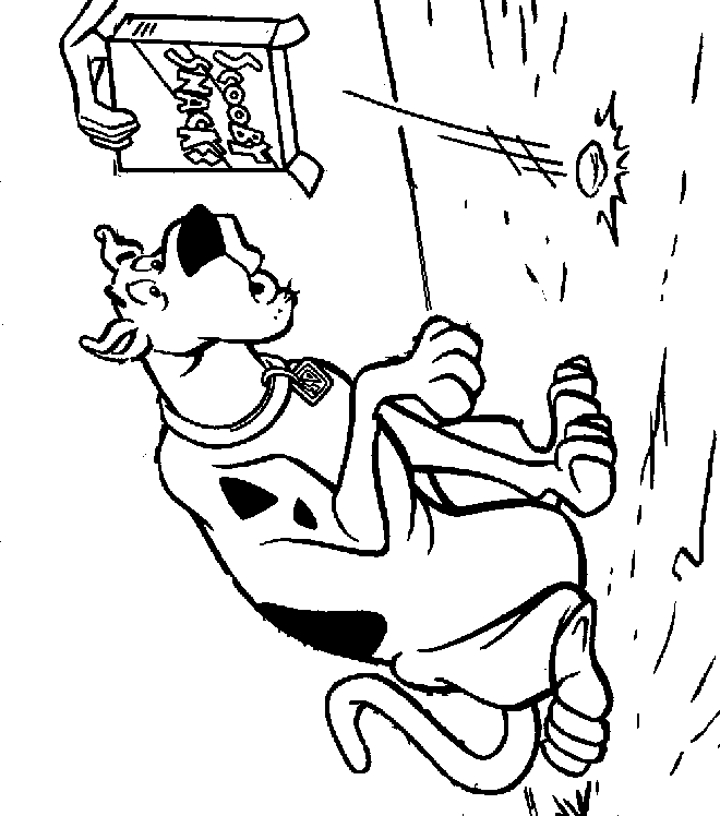 Scooby Doo Coloring Page